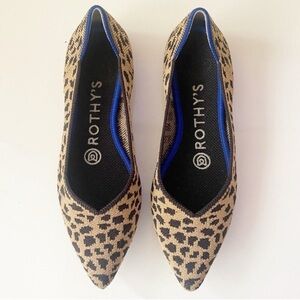 ROTHY’S Animal print flats size 5